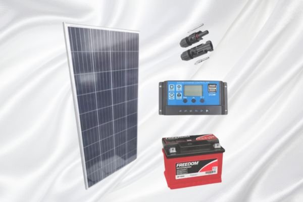 Energia Solar ao Seu Alcance: Tudo Sobre o Kit Painel Solar 150W Completo